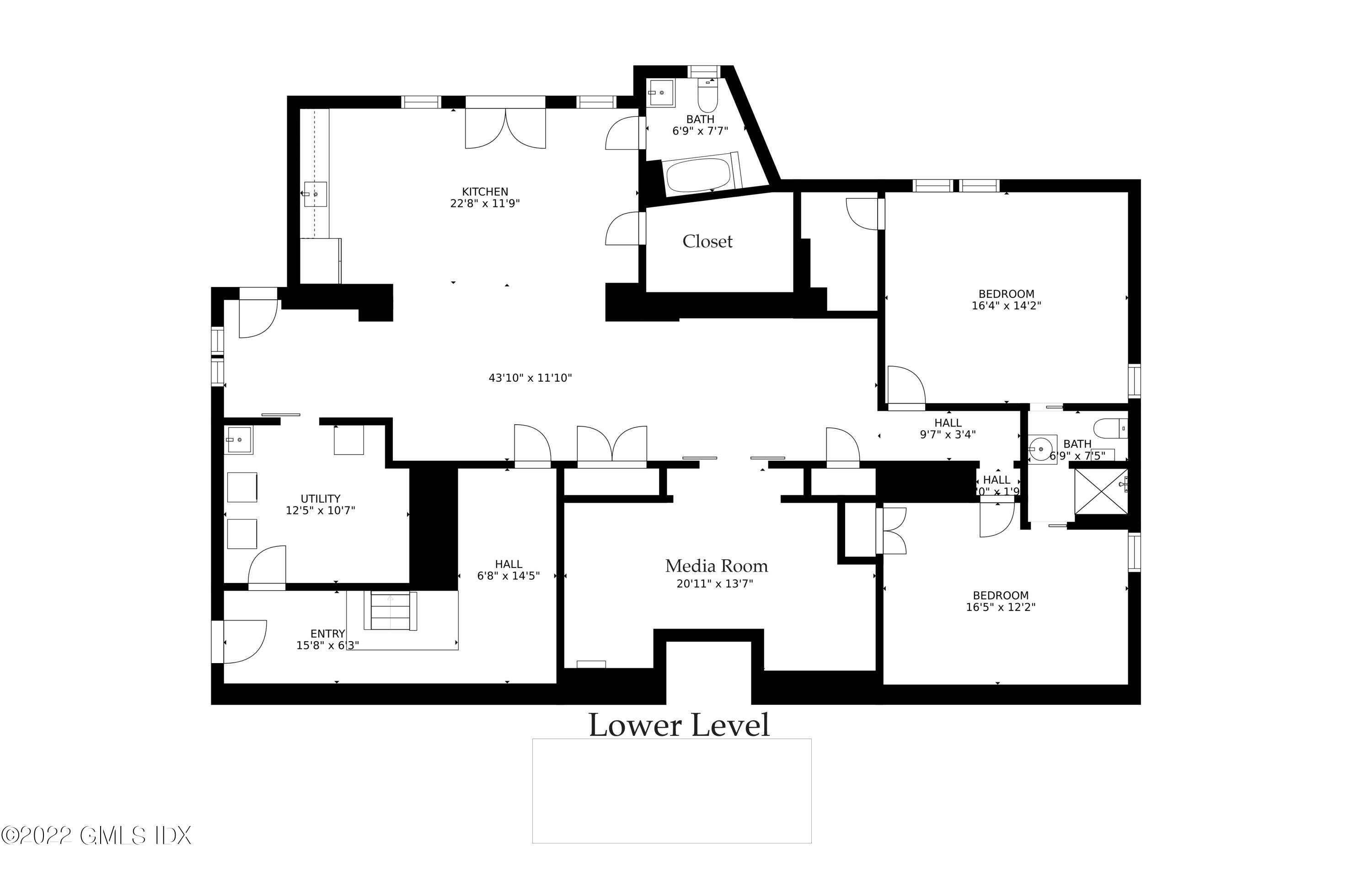 5 Anderson Road Greenwich, CT 06830 - Photo 31 of 31 a picture of a floor plan