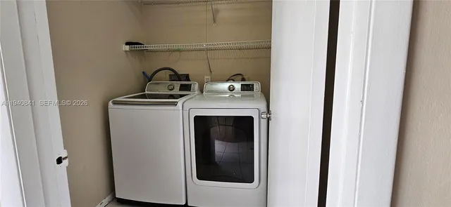 a view of a balcony with an outdoor space