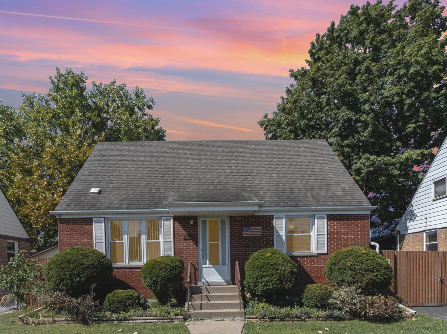 17518 Roy Street Lansing, IL 60438 - Photo 17 of 17 front view of a house with a yard