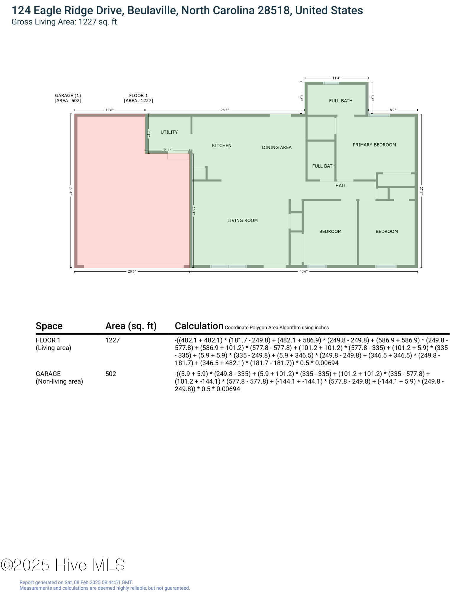 124 Eagle Ridge Drive Beulaville, NC 28518 - Photo 26 of 26 gla_report_124_eagle_ridge_drive_beulavi