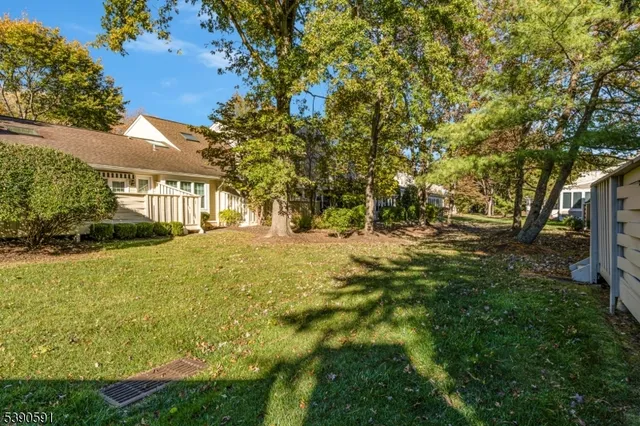 a view of outdoor space with garden