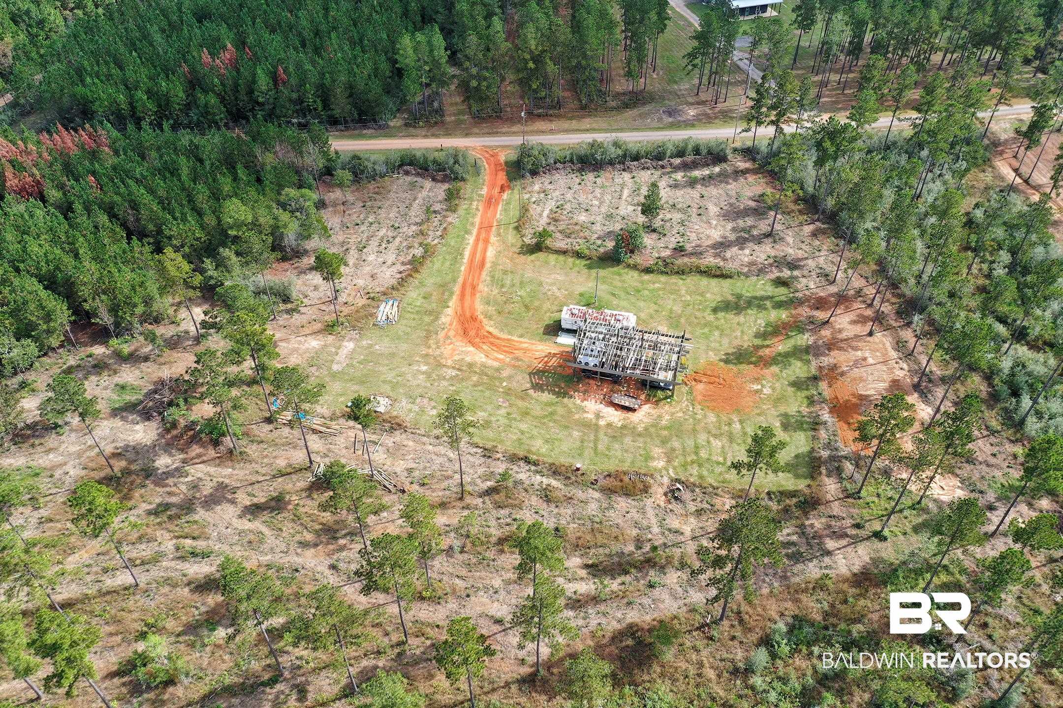30141 Seed Orch Road Robertsdale, AL 36567 - Photo 10 of 11 Bird's eye view featuring a rural view