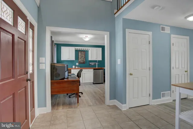 a view of a livingroom with couch and furniture