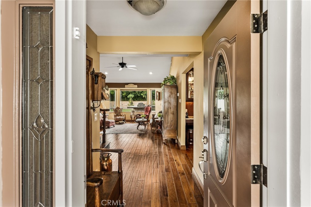 6071 Sun View Road Yorba Linda, CA 92886 - Photo 11 of 65 Warm wood floors throughout the first level