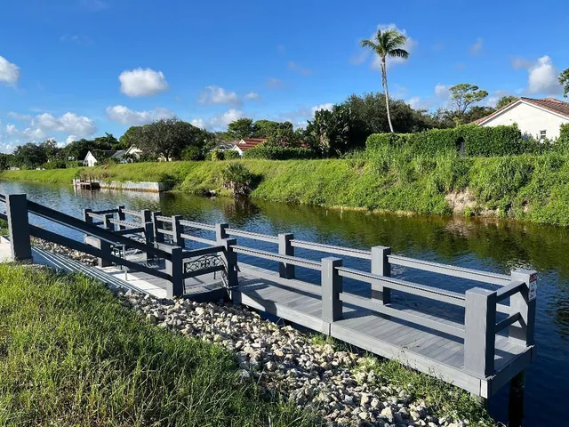 a view of a bench in balcony