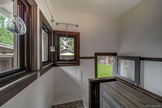 a view of an entryway