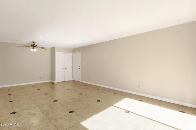 a bathroom with a shower and a toilet