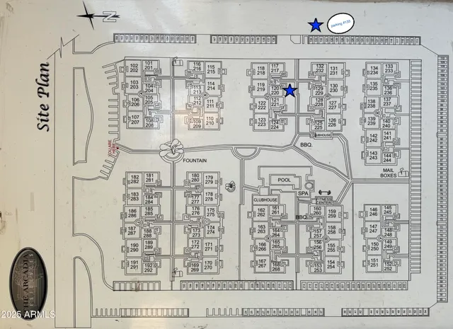 an empty room with windows and pillars in it