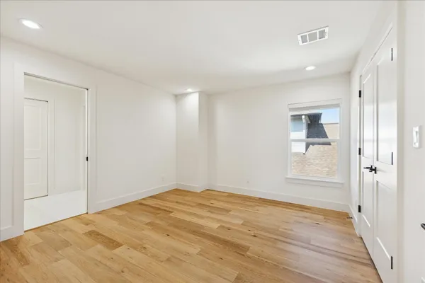 a view of empty room