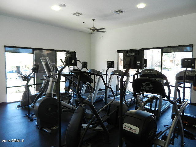 20100 North 78th Place, Unit 2203 Scottsdale, AZ 85255 - Photo 29 of 35 a view of a room with gym equipment