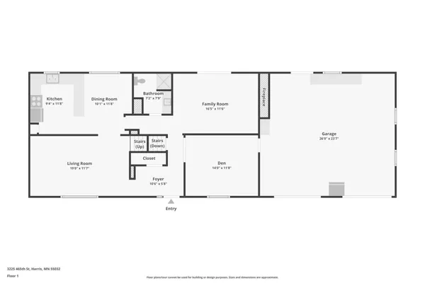 $575,000 | 3225 465th Street, Harris, MN 55032