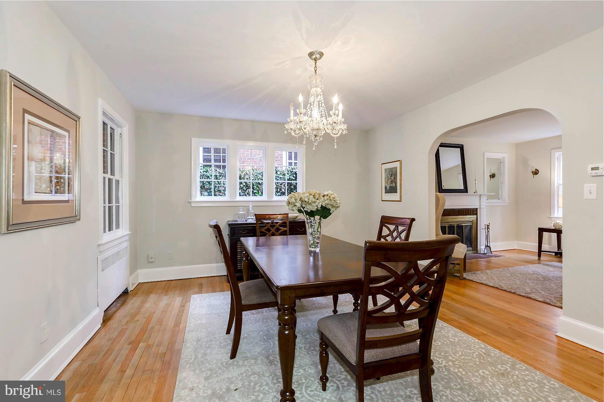 1411 Locust Road Northwest Washington, DC 20012 - Photo 10 of 30 Dining Room