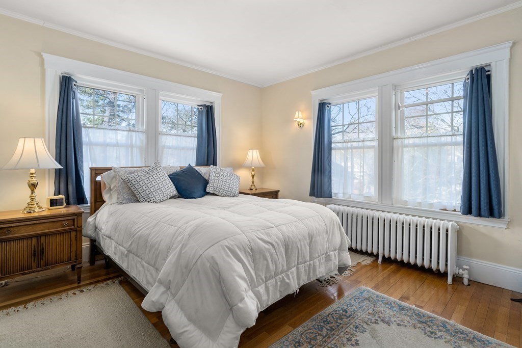 18 Fairfax Road Milton, MA 02186 - Photo 22 of 30 a bedroom with a bed and a window