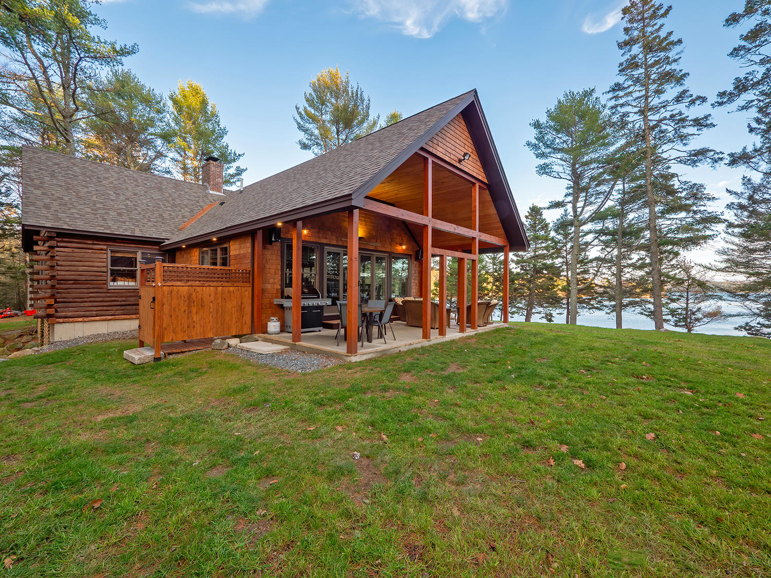 19 Falls Point Road Sullivan, ME 04664 - Photo 41 of 52 FallsPointExteriorFrontwithPatioandShowe