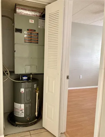 a view of a bathroom with mirror