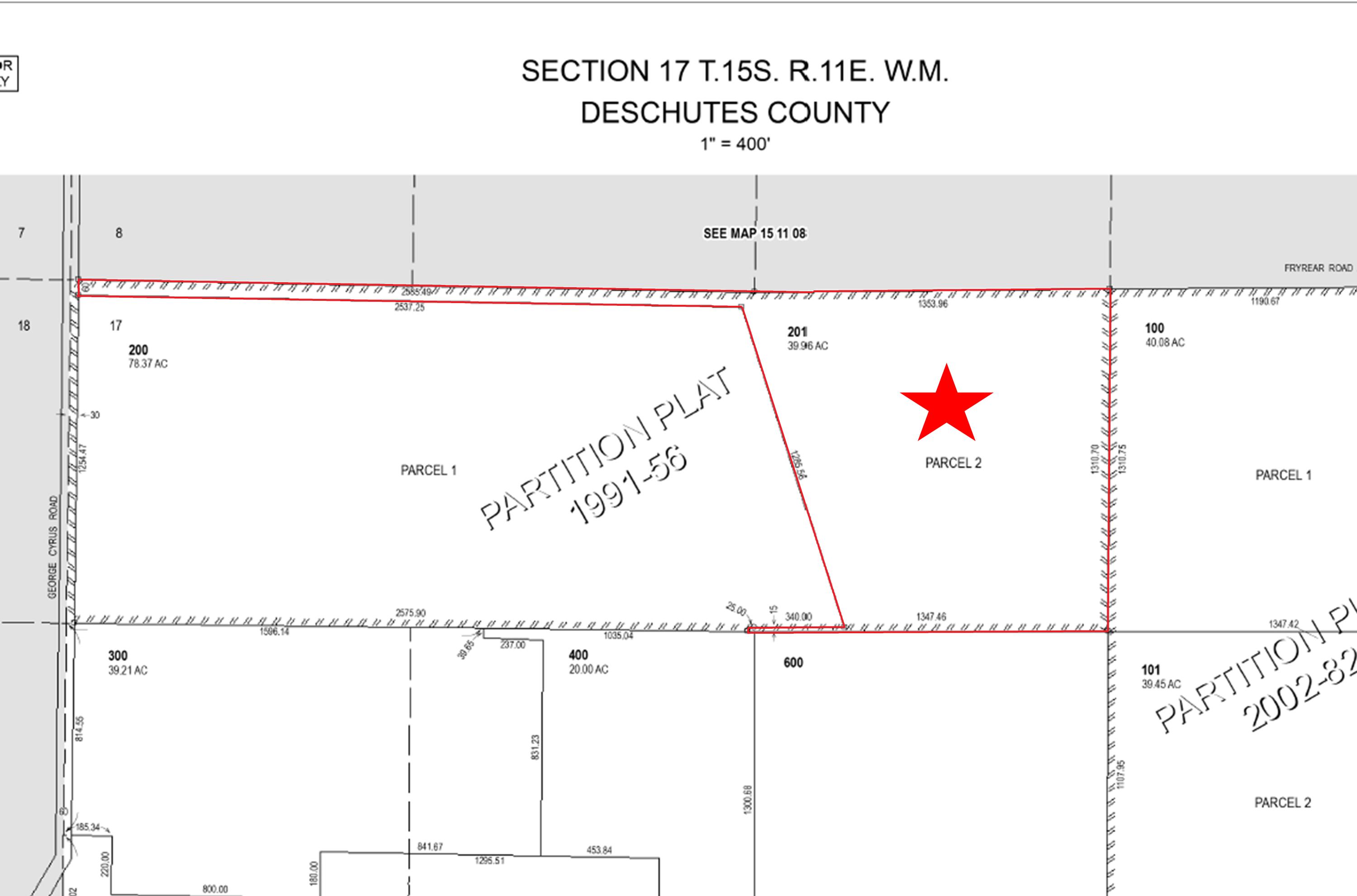 68404 George Cyrus Road Sisters, OR 97759 - Photo 65 of 65 Tax Map