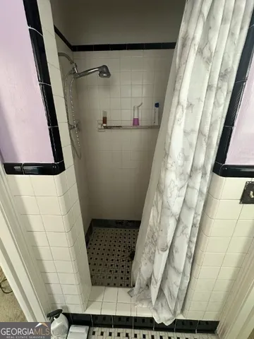 a view of a bathroom