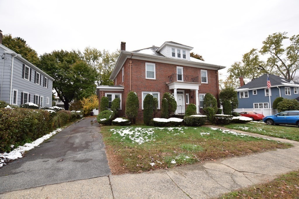 230 Oakley Road Woonsocket, RI 02895 - Photo 1 of 20 a view of a yard in front of a brick house
