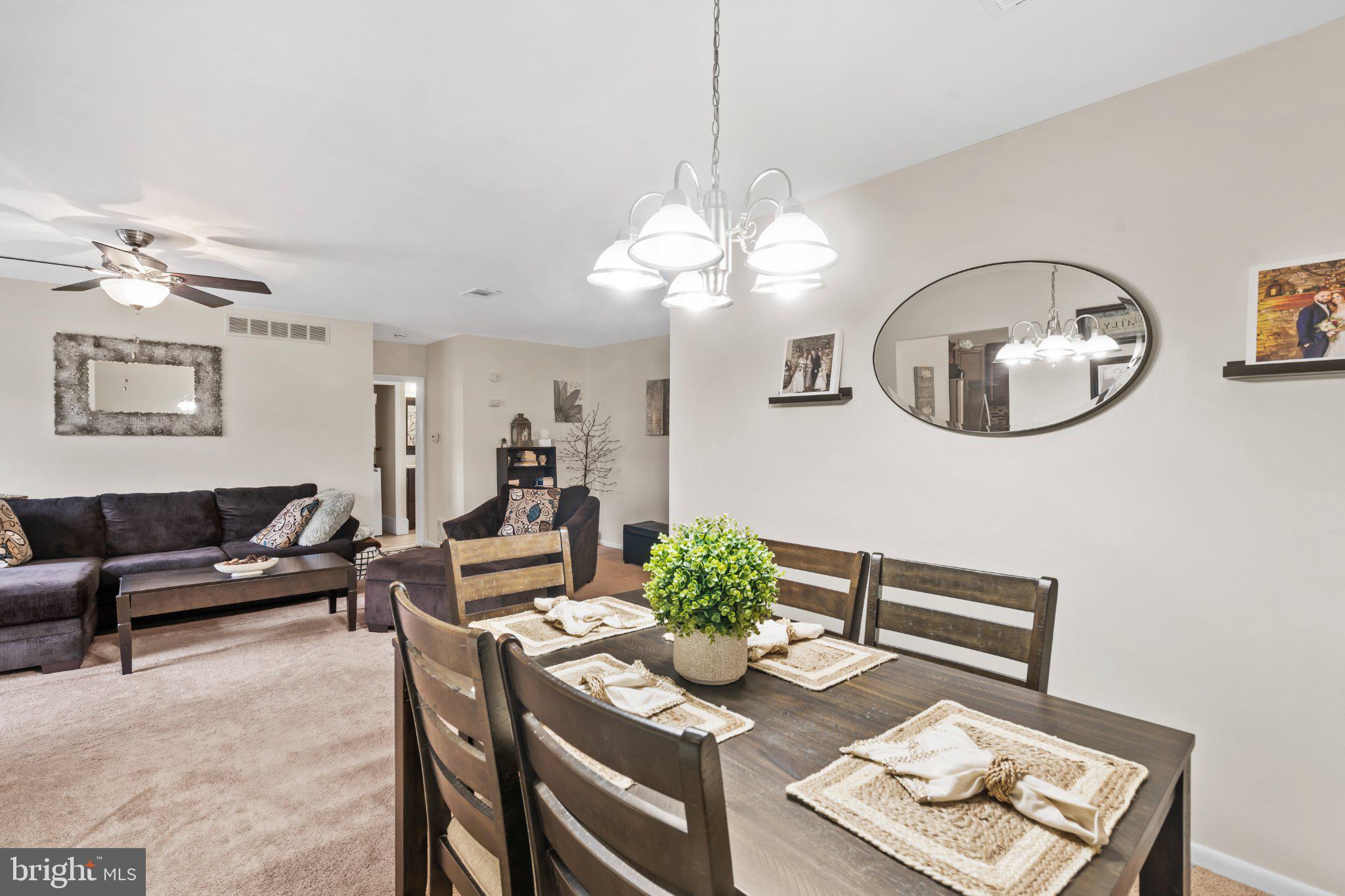 1475 Mt Holly Road, Unit F2 Edgewater Park, NJ 08010 - Photo 10 of 33 Inviting dining space for gatherings.