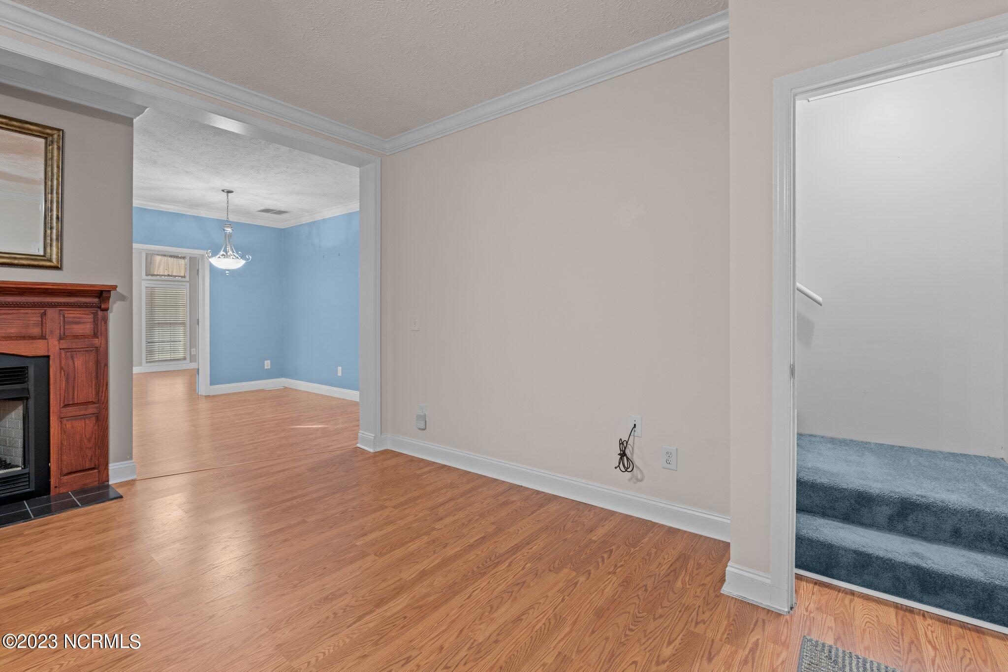 182 Lee's Mill Road Gates, NC 27937 - Photo 58 of 66 living room with stairs