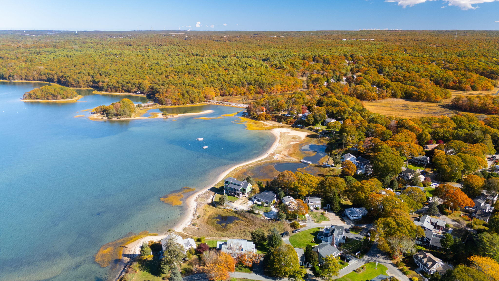 14 Navajo Road Pocasset, MA 02559 - Photo 14 of 19 an aerial view of residential houses with outdoor space