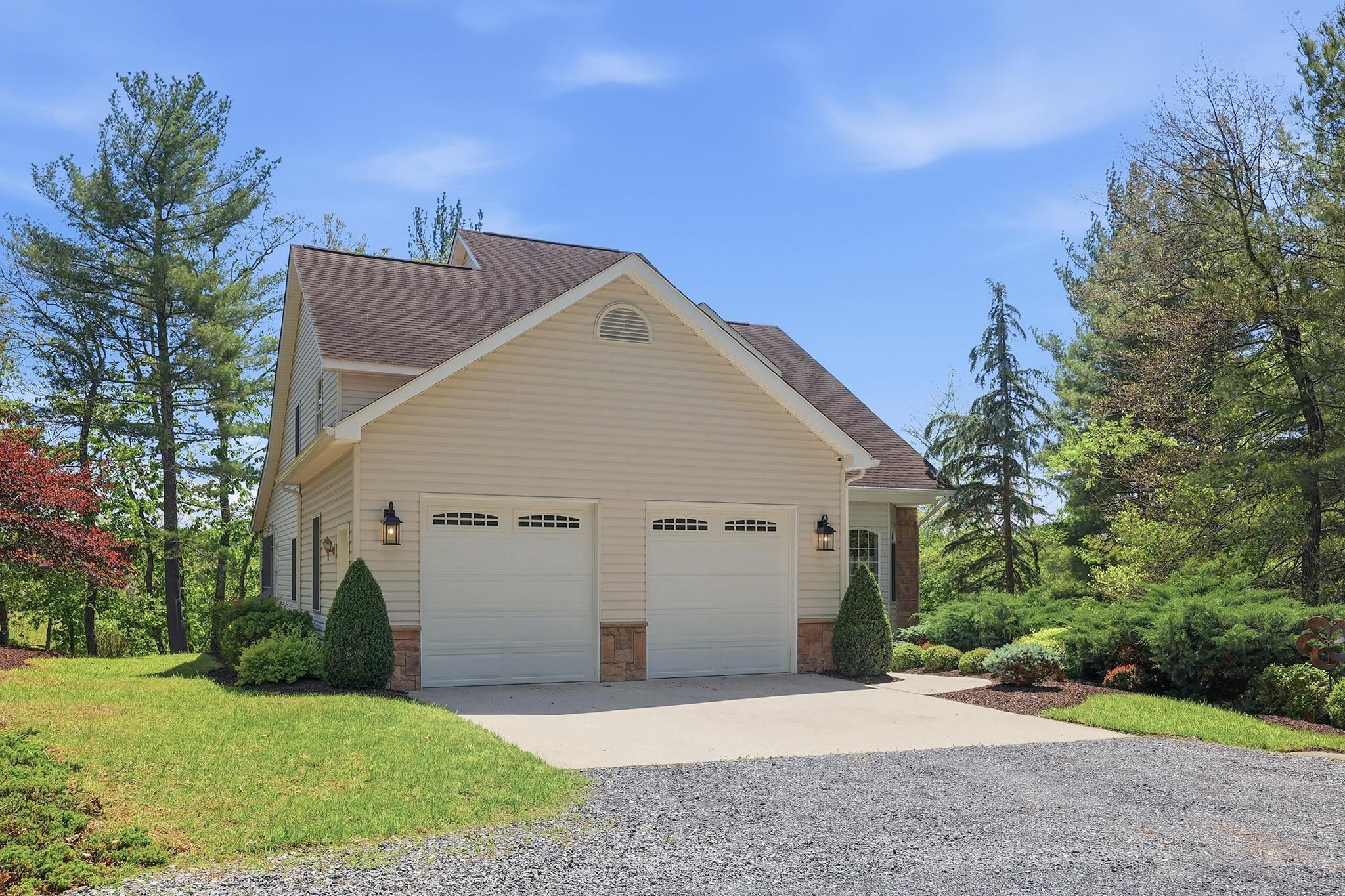759 Rife's Ford Road Verona, VA 24482 - Photo 47 of 66 a view of a house with a yard and garage