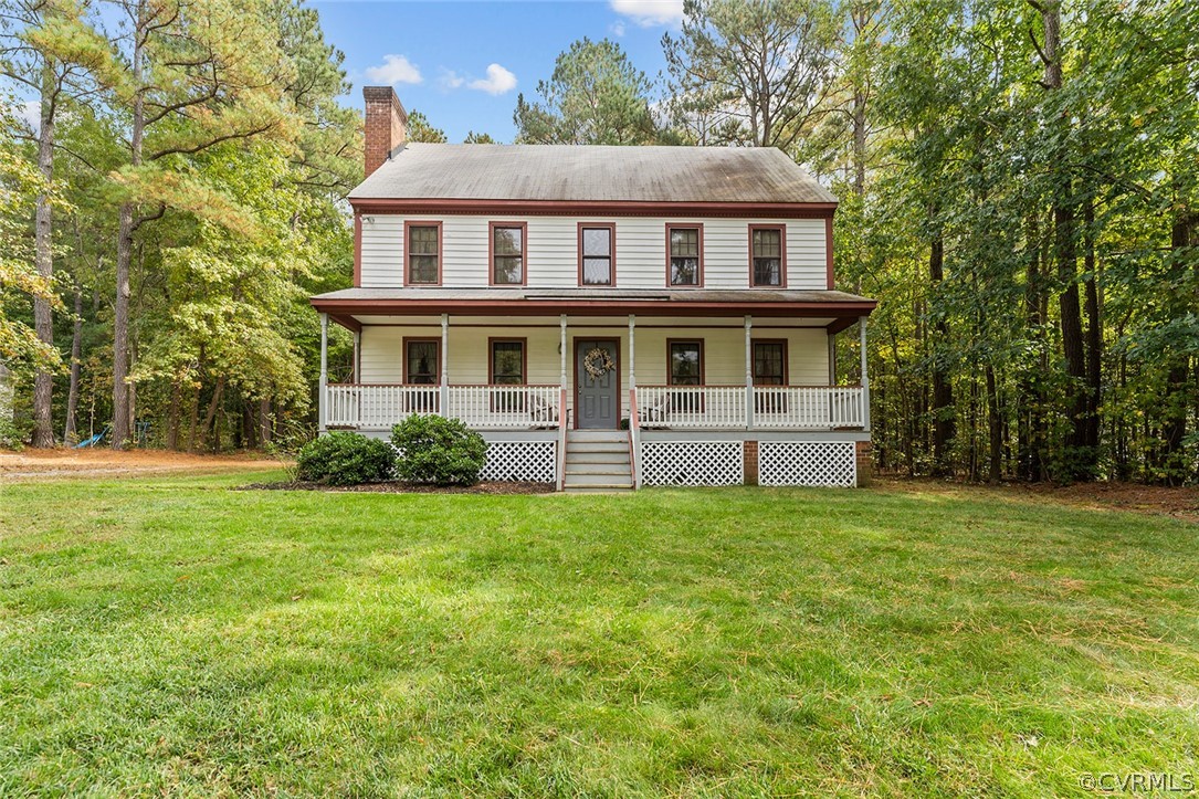 3601 Markey Road Midlothian, VA 23112 - Photo 2 of 33 a front view of a house with a yard