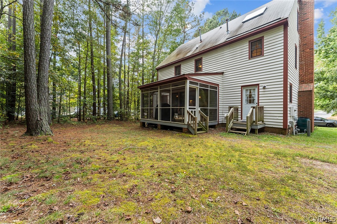 3601 Markey Road Midlothian, VA 23112 - Photo 32 of 33 a view of a house with backyard and garden