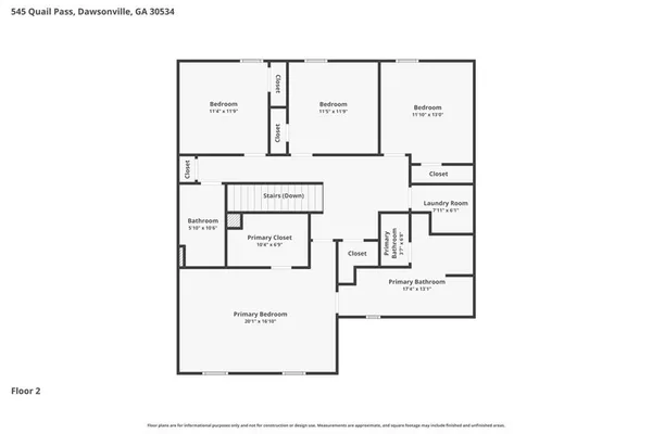 $530,000 | 545 Quail Pass, Dawsonville, GA 30534