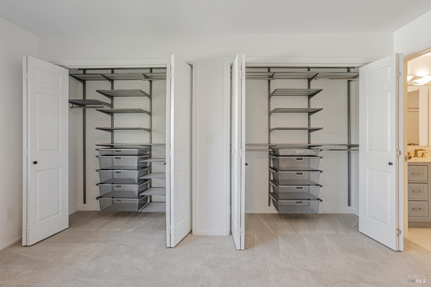 820 Mission Avenue, Unit 7 San Rafael, CA 94901 - Photo 18 of 33 a view of walk in closet with empty racks