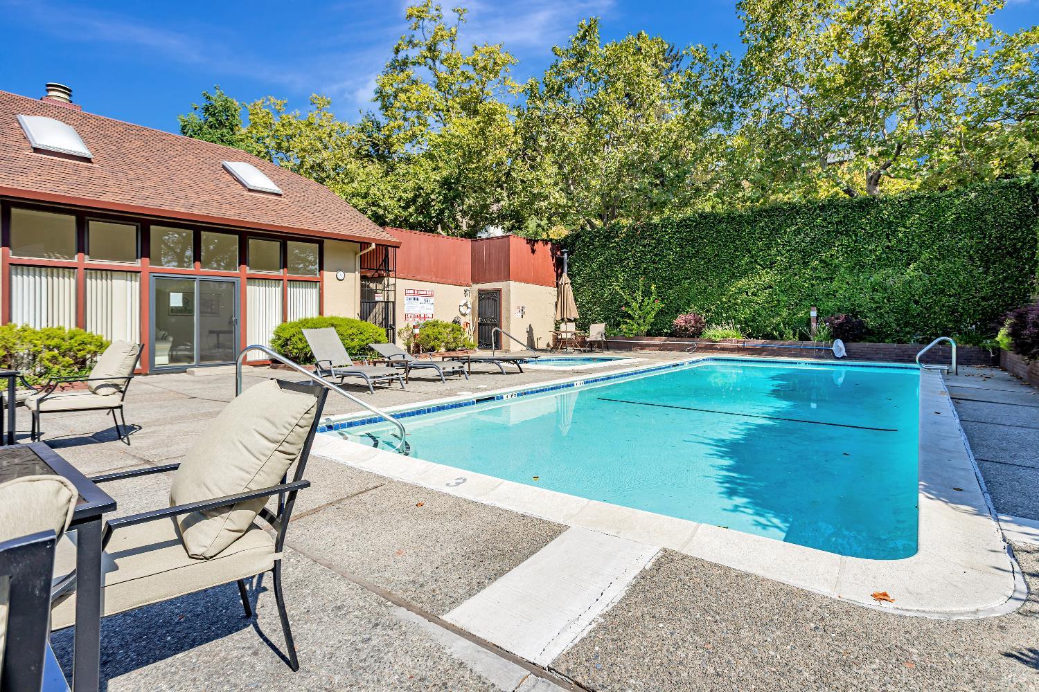 820 Mission Avenue, Unit 7 San Rafael, CA 94901 - Photo 23 of 33 a view of a house with swimming pool
