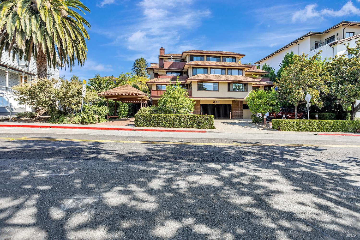820 Mission Avenue, Unit 7 San Rafael, CA 94901 - Photo 32 of 33 a view of a building with a street