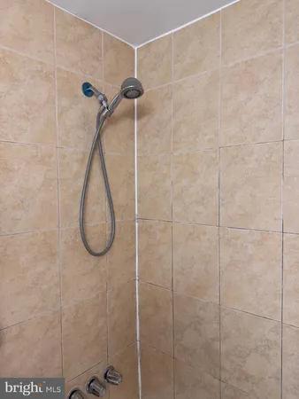 a bathroom that has a shower