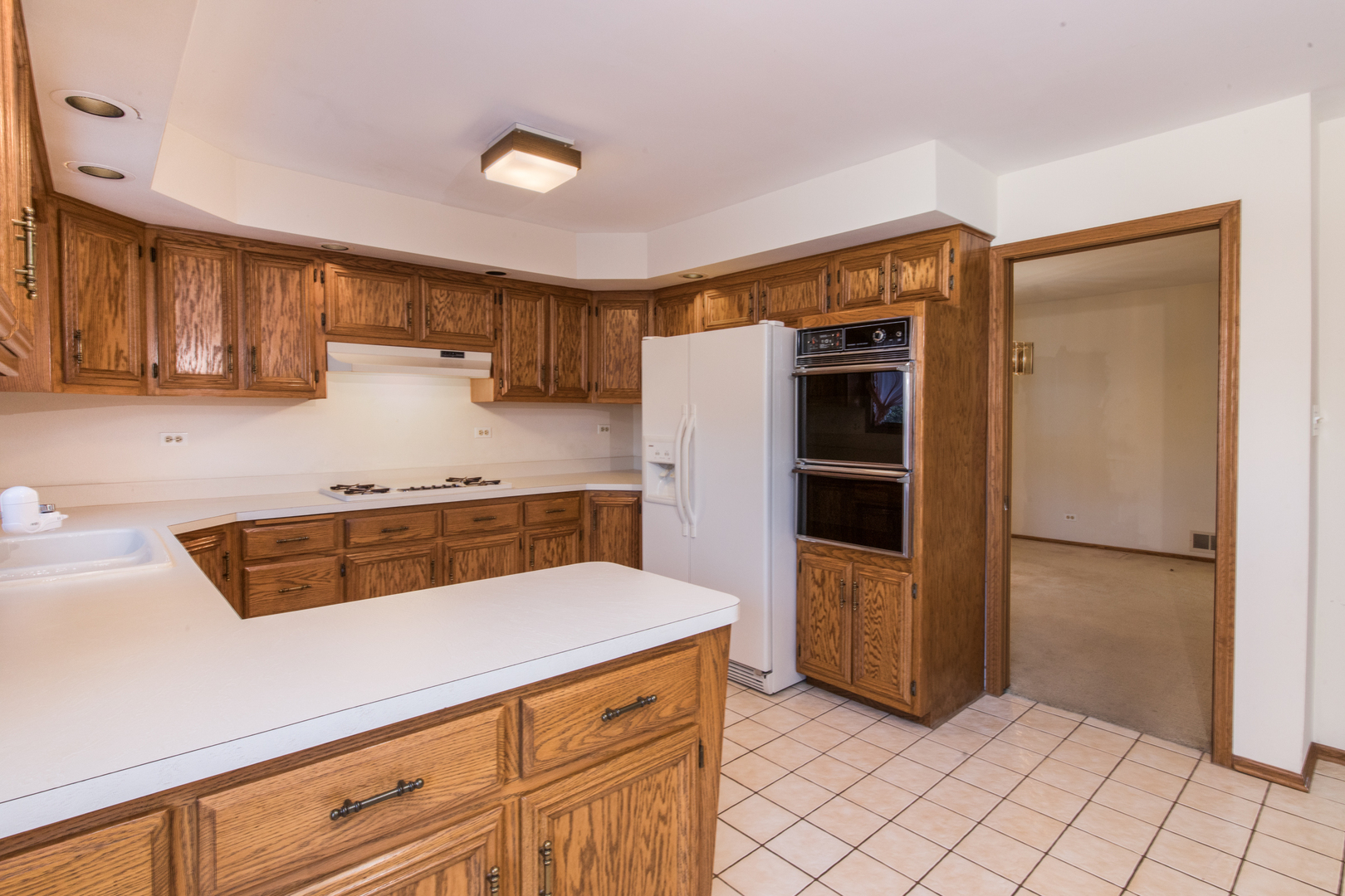 1414 West Talcott Road Park Ridge, IL 60068 - Photo 3 of 41 a kitchen with a refrigerator and a sink