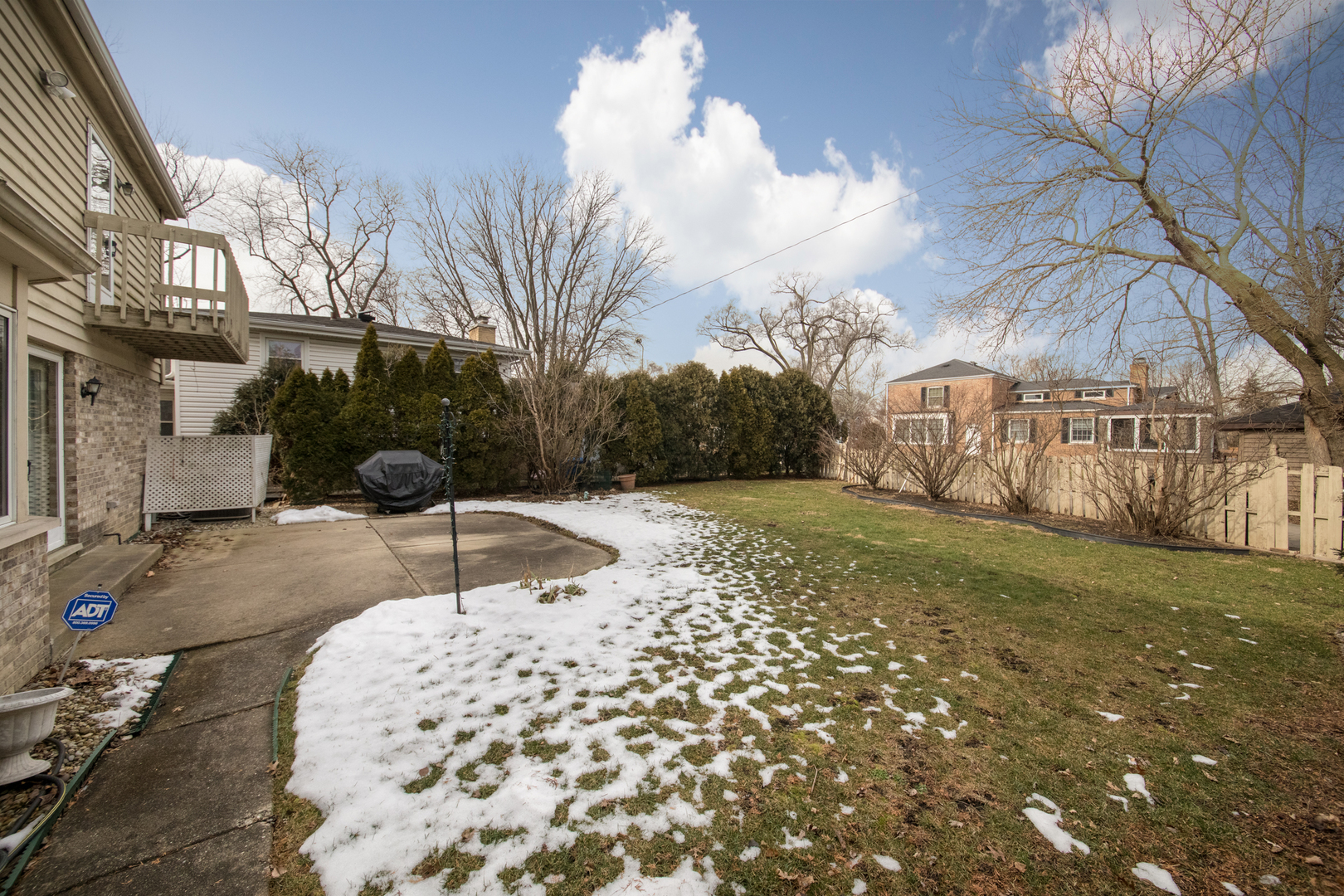 1414 West Talcott Road Park Ridge, IL 60068 - Photo 38 of 41 a view of a yard with a fountain