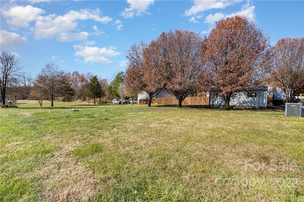 4289 Henry Dellinger Road Maiden, NC 28650 - Photo 37 of 42 a view of a field with trees in the background