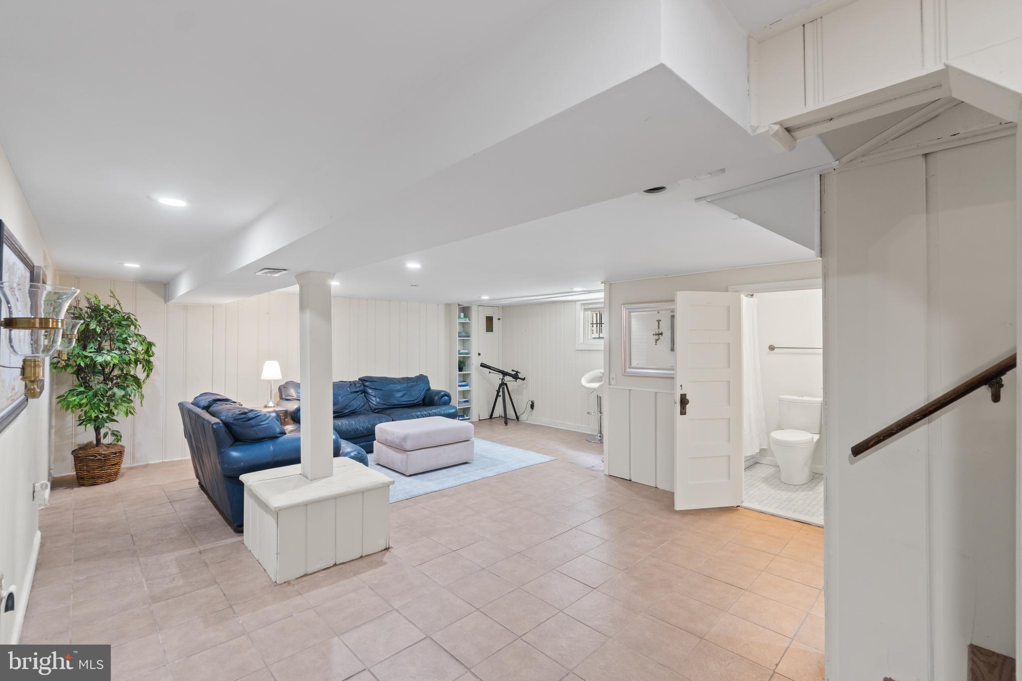 819 Aspen Street Northwest Washington, DC 20012 - Photo 25 of 33 Basement Rec Room