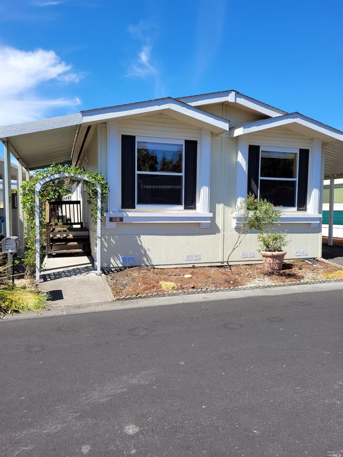 73 Pixy Place Santa Rosa, CA 95409 - Photo 1 of 1 a front view of a house with a patio