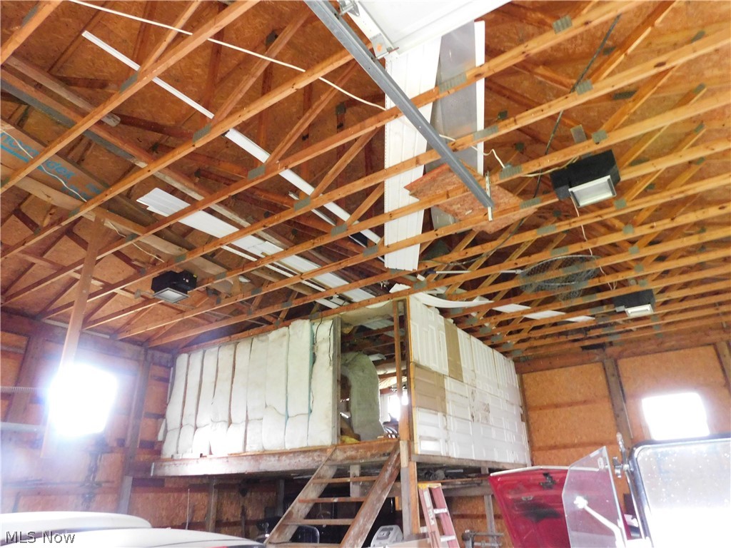 4405 Austin Road Geneva, OH 44041 - Photo 15 of 15 Inside of 34x34 Garage