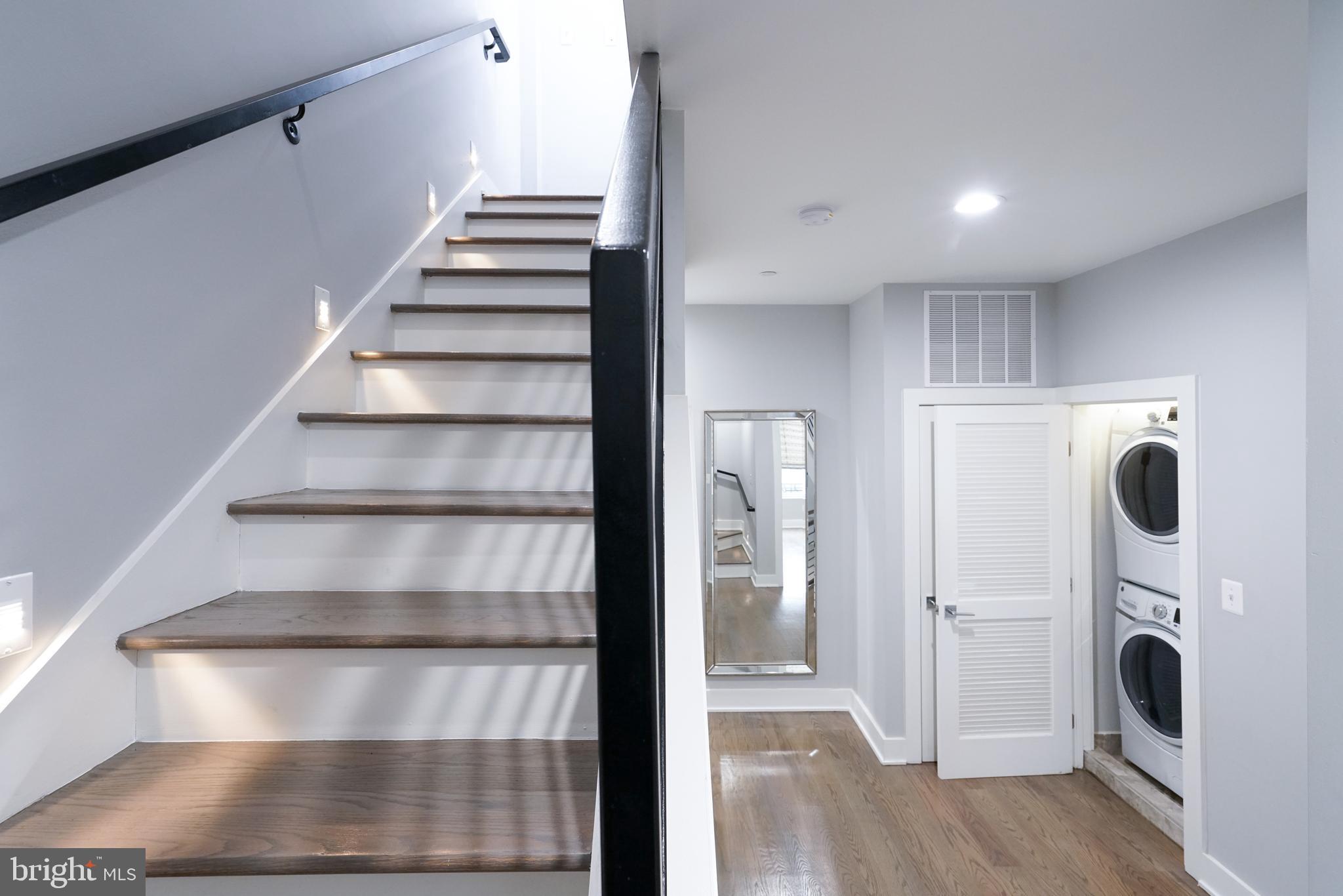1632 K Street Northeast, Unit PH Washington, DC 20002 - Photo 59 of 69 a view of entryway and hall with wooden floor