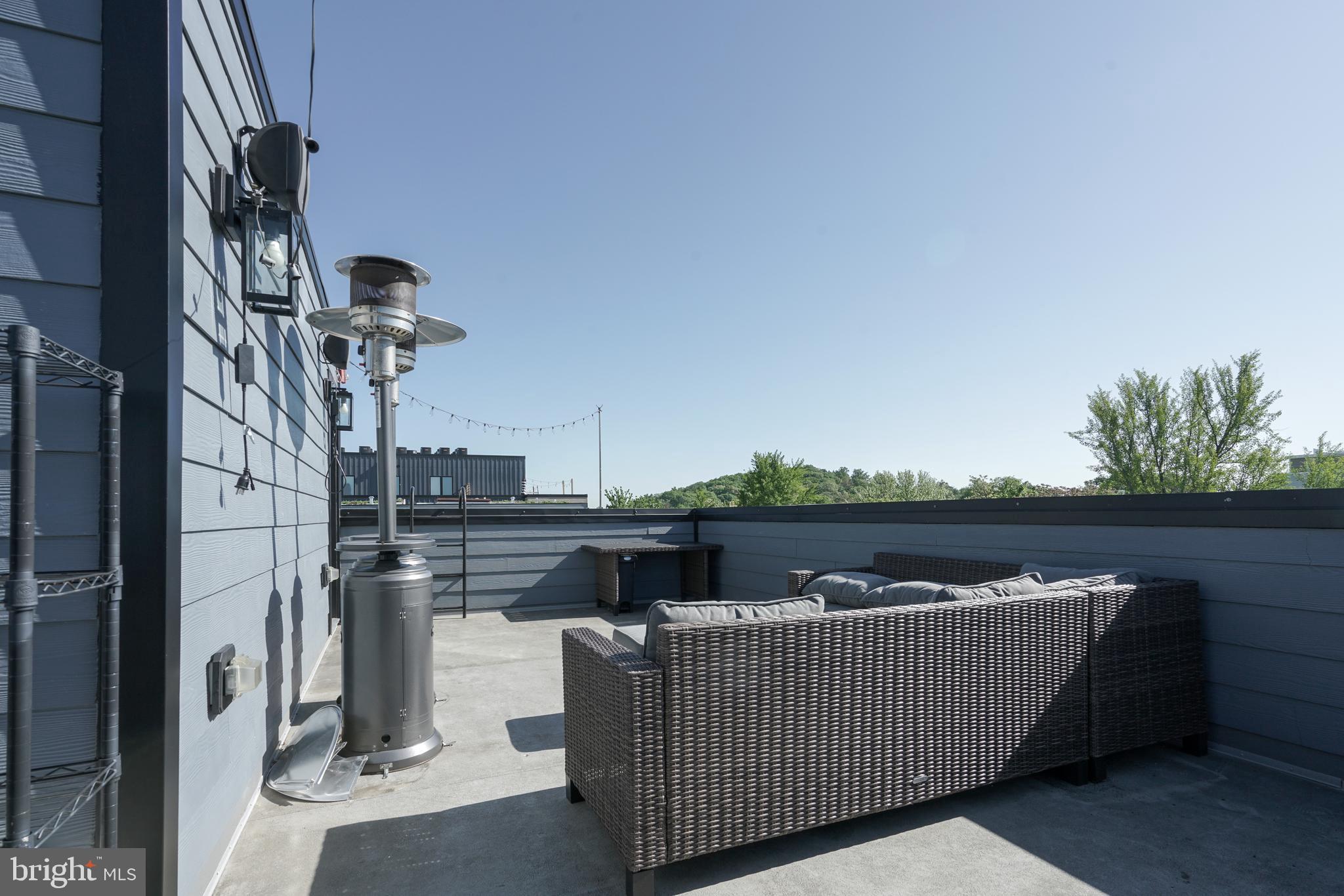1632 K Street Northeast, Unit PH Washington, DC 20002 - Photo 68 of 69 a view of roof deck with furniture