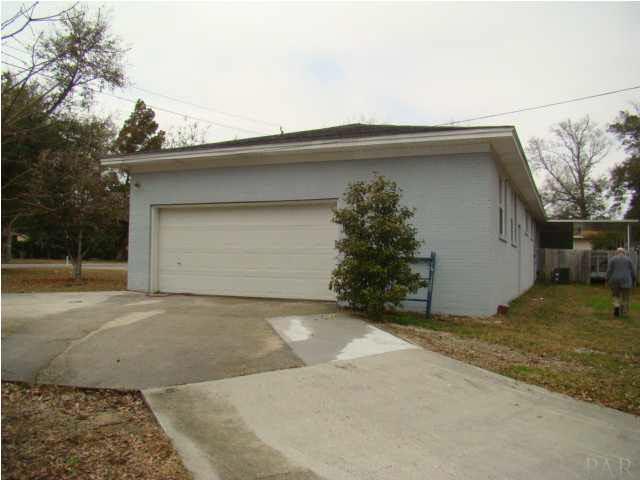 4810 Creighton Road Pensacola, FL 32504 - Photo 3 of 22 Side Entry 2 Car Garage & separate entrance off Christy Dr.