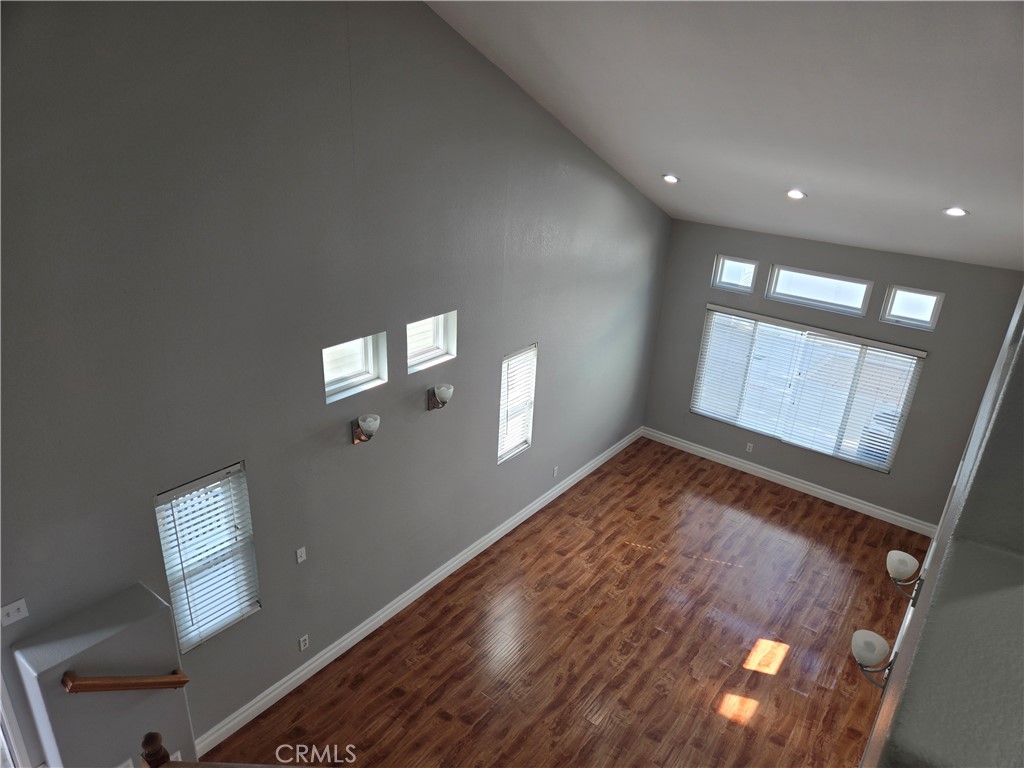 333 Pony Expressway San Dimas, CA 91773 - Photo 12 of 12 a view of empty room with wooden floor and fan