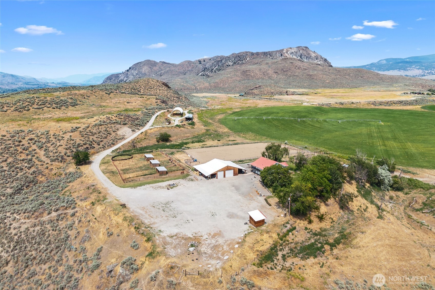 93 Warren Road Tonasket, WA 98855 - Photo 25 of 31 a view of ocean view with mountain
