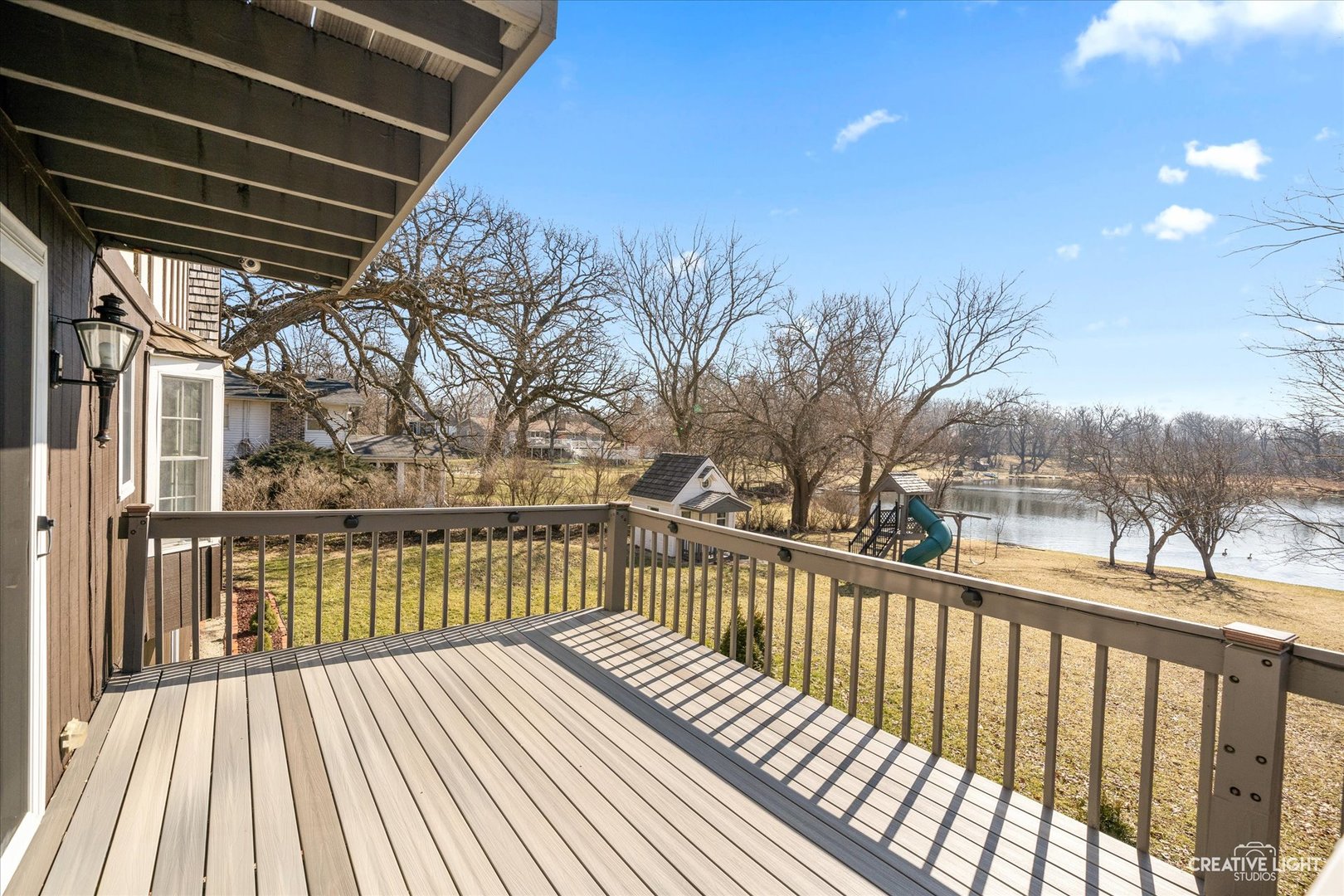 43W501 Scott Road Sugar Grove, IL 60554 - Photo 34 of 42 a view of a balcony with wooden floor