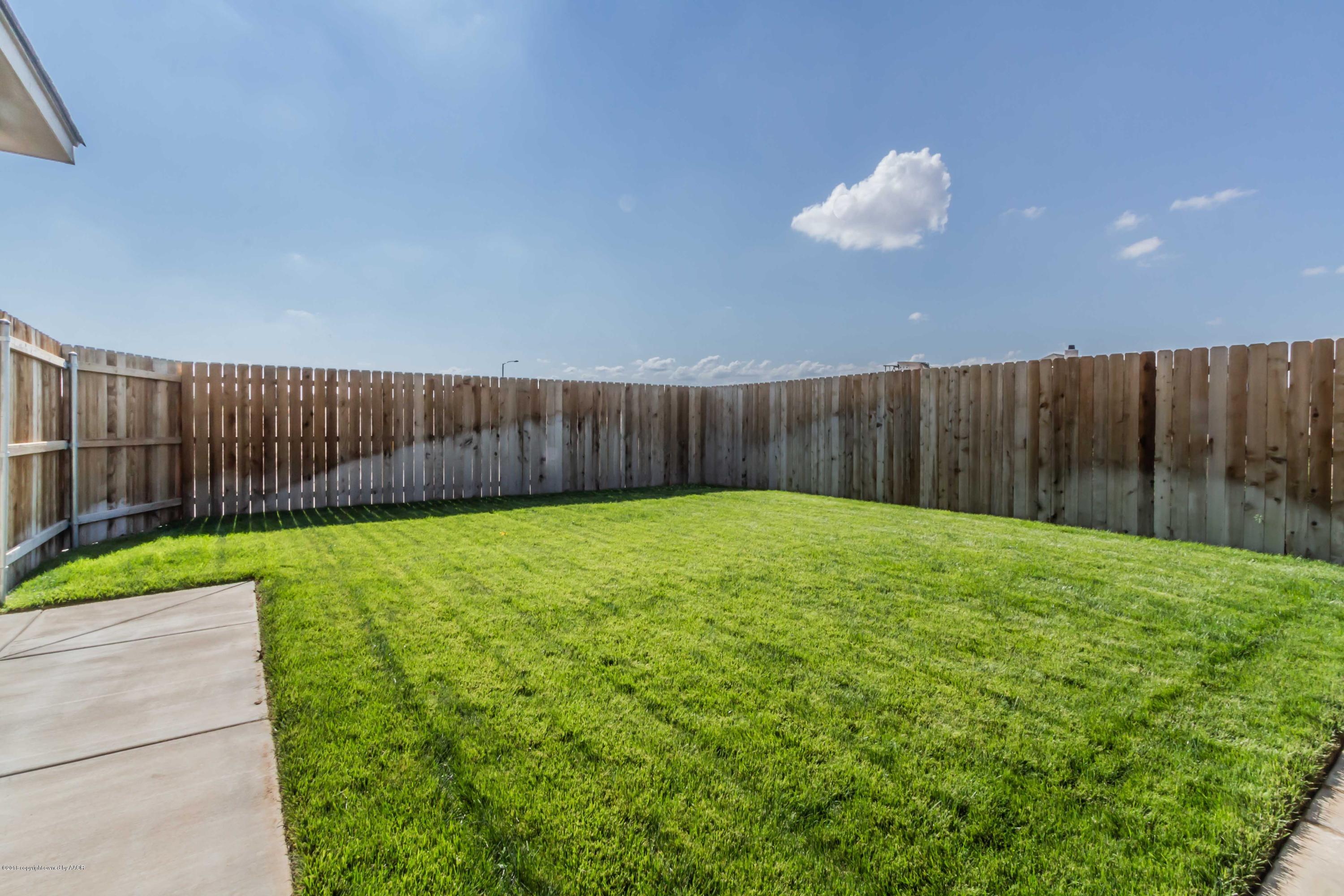 6303 Foley Square Street Amarillo, TX 79119 - Photo 50 of 51 BACKYARD VIEW 1