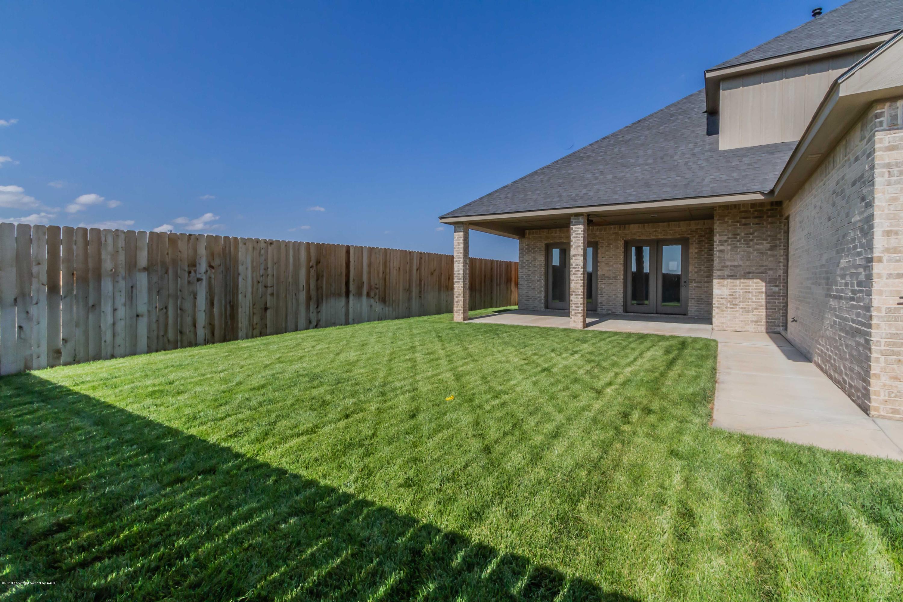 6303 Foley Square Street Amarillo, TX 79119 - Photo 51 of 51 BACKYARD VIEW 2