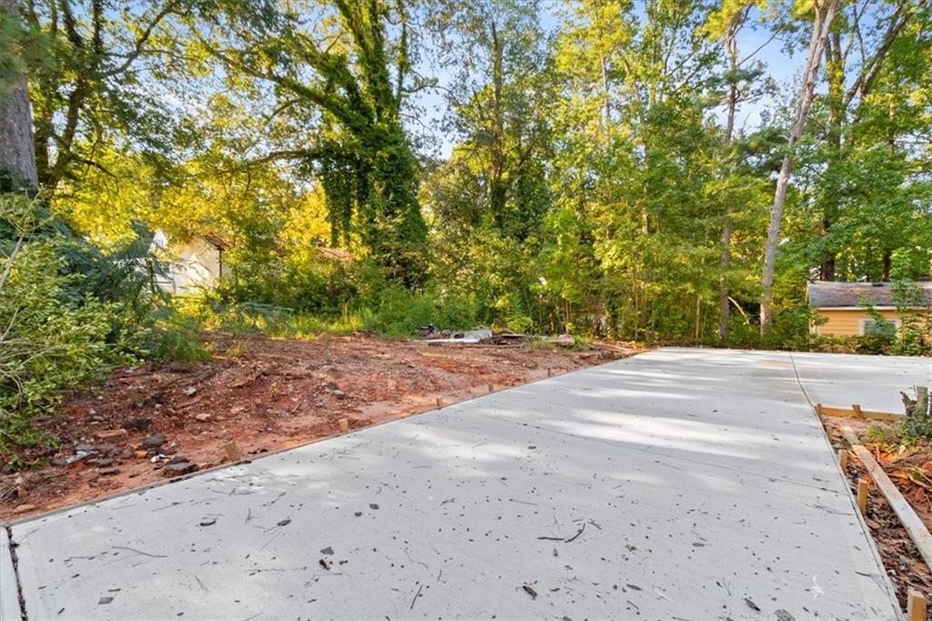 1347 Westmont Road Southwest Atlanta, GA 30311 - Photo 22 of 26 a view of a yard with plants and trees