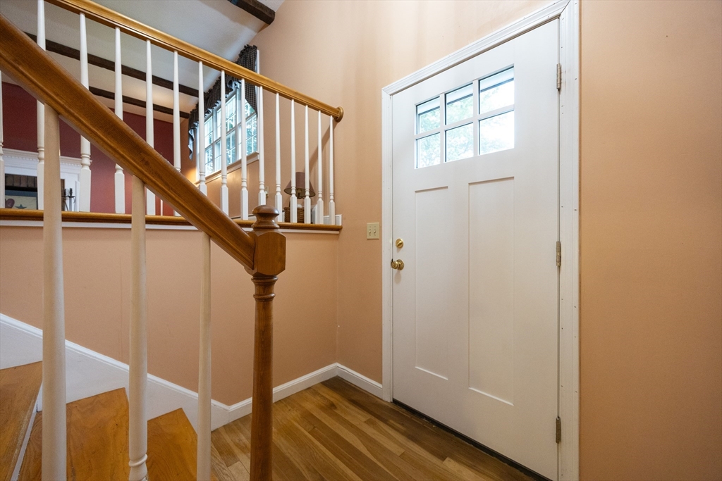 6 Clearview Drive Milford, MA 01757 - Photo 10 of 42 a view of an entryway with staircase