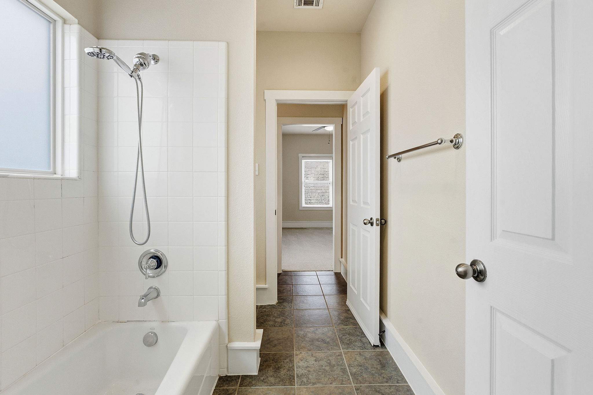 2506 Enfield Road, Unit B Austin, TX 78703 - Photo 31 of 40 a bathroom with a shower